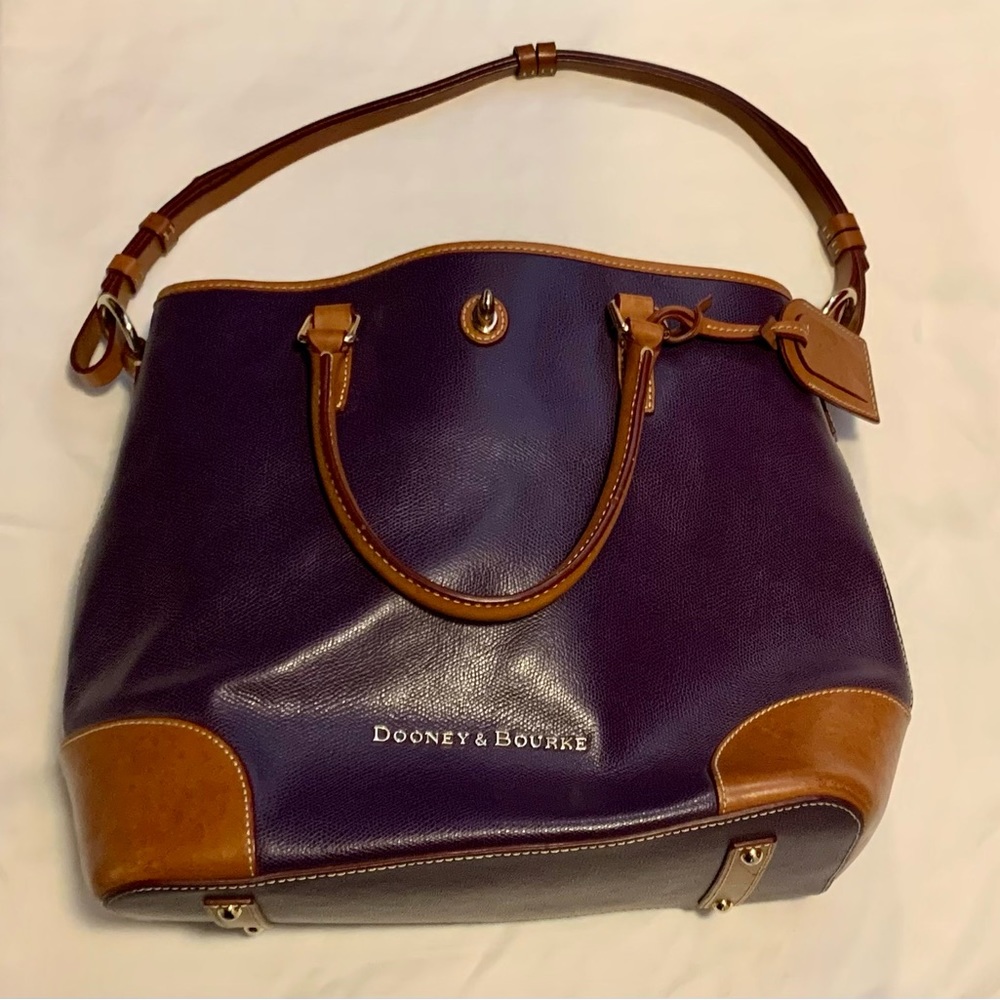 Gorgeous Purple Dooney & Bourke hobo